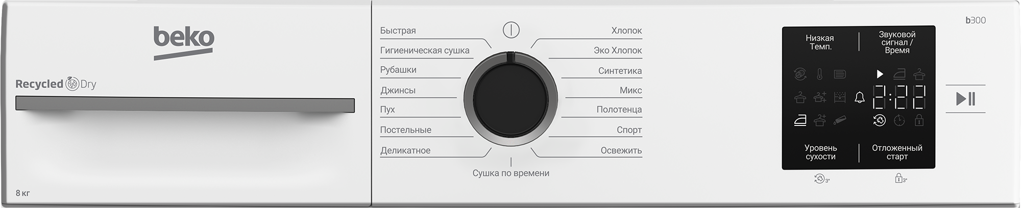 Сушильная машина Beko BM3T38220 — фото 6