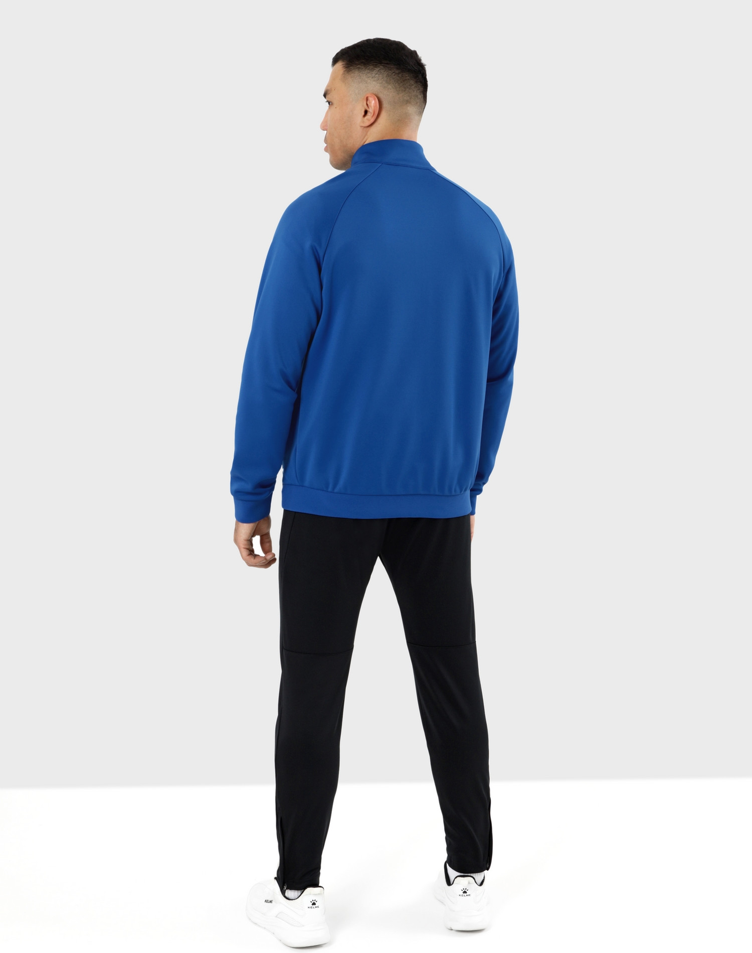 Олимпийка спортивная Kelme Knitted Jacket / 7461WT1143-481 (XS, синий) — фото 4