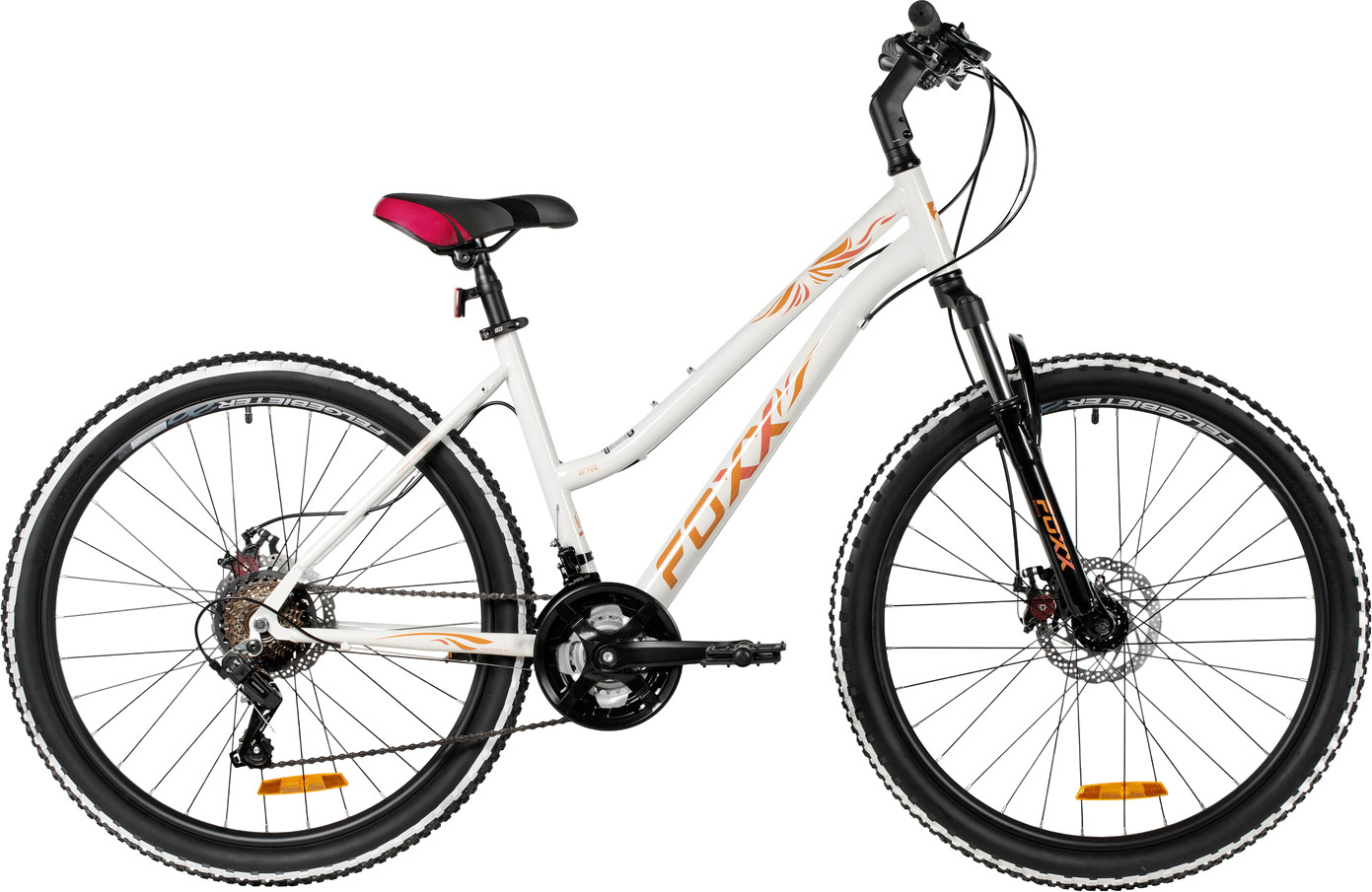 Велосипед Foxx Latina 26SHD.LATINA.17WH6 (белый, разборный, в коробке)