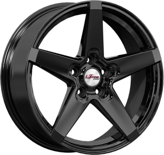 Литой диск iFree Токен 17x6.5" 5x112мм DIA 57.1мм ET 37мм BK