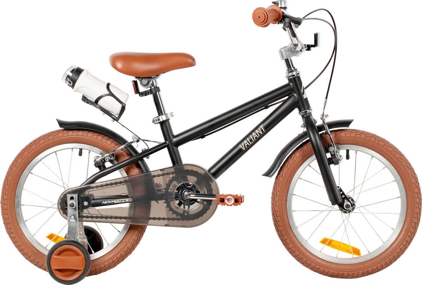 Детский велосипед Novatrack Valiant 143VALIANT.BK6 (14, черный)