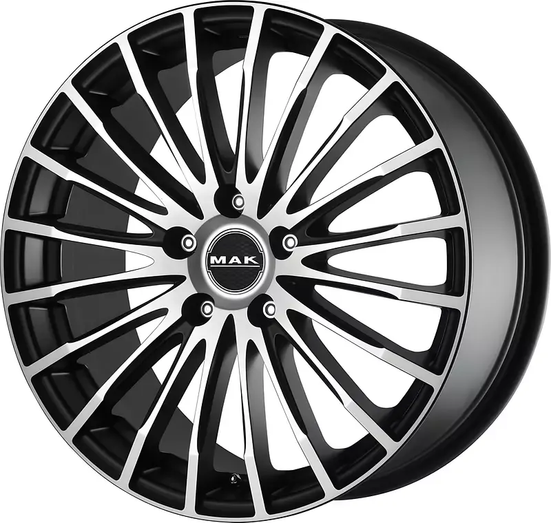 Литой диск MAK Fatale 18x8" 5x112мм DIA 76мм ET 42мм Ice Black