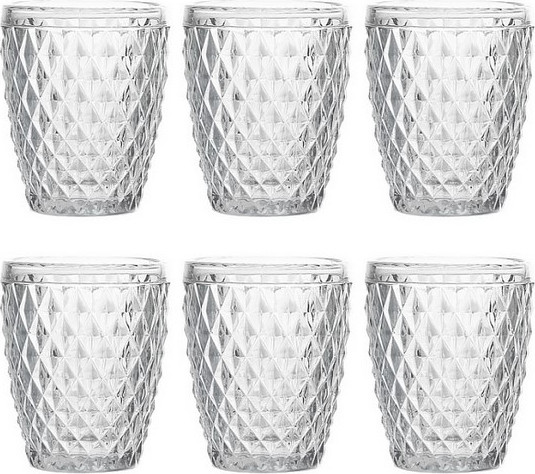 Набор стаканов Tognana Glass Diamond / N3585B2TRAS (6шт)