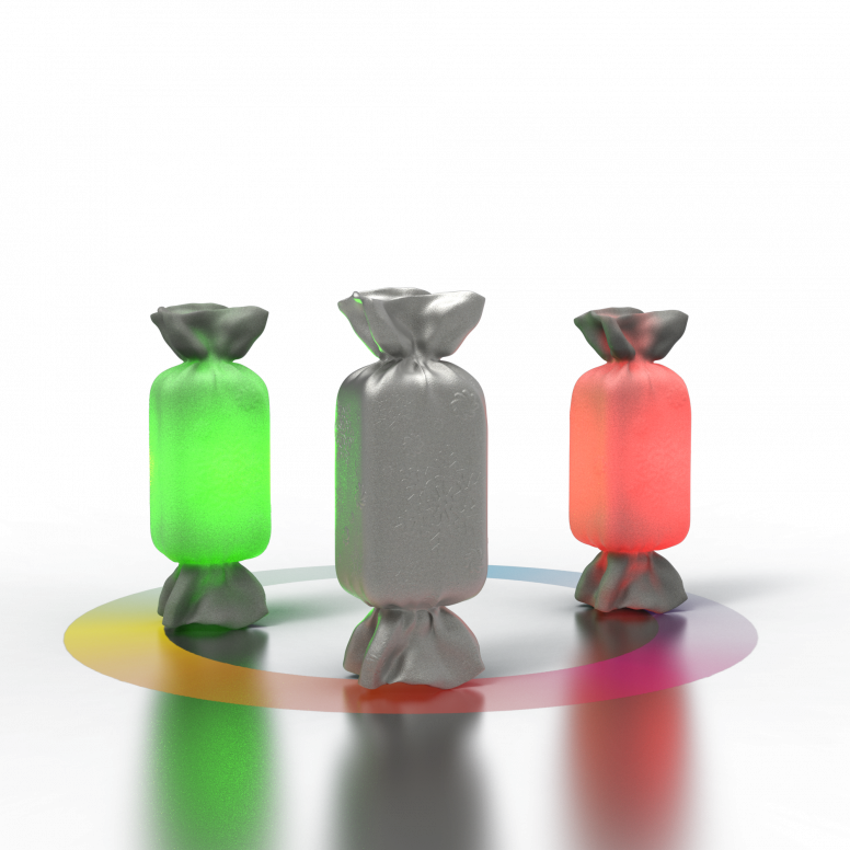 Светильник уличный БЕРКАНО Candy Square / 210_131_45_105 (Silver RGB) — фото 2