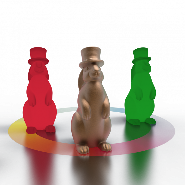 Садовая фигура-светильник БЕРКАНО Eddie Toy / 210_133_44_105 (Gold RGB) — фото 2
