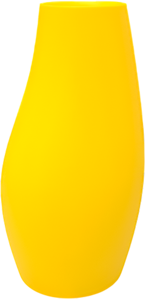 Кашпо БЕРКАНО Bend 115 / 220_011_43V (Yellow)