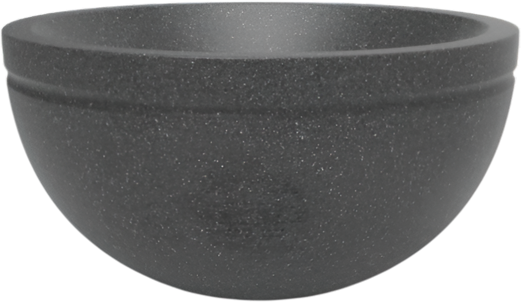 Кашпо БЕРКАНО Суворовская чаша / 220_109_24V (Black Granite)
