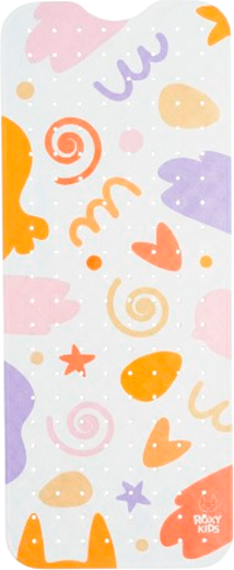 Коврик для купания ROXY-KIDS Завитки Яркие / BM-40100-COLOR