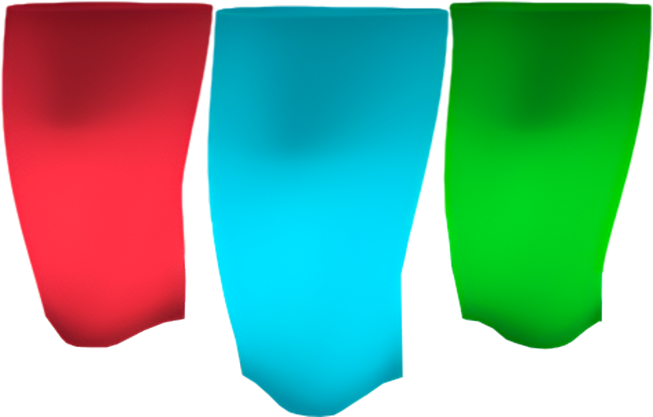 Вазон БЕРКАНО Twist 90 DB / 220_002_03_101 (Snow White RGB ACC подсветка от батареек)