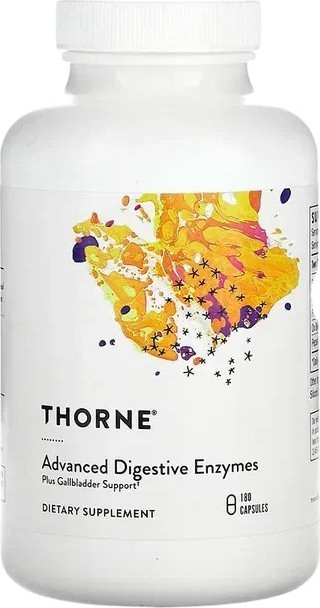 Пищевая добавка Thorne Enzyme Complex Advanced Digestive Enzymes (180 капсул)