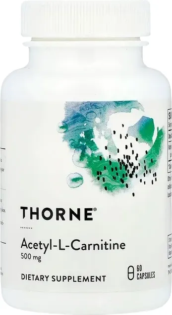 L-карнитин Thorne Acetyl (60 капсул)