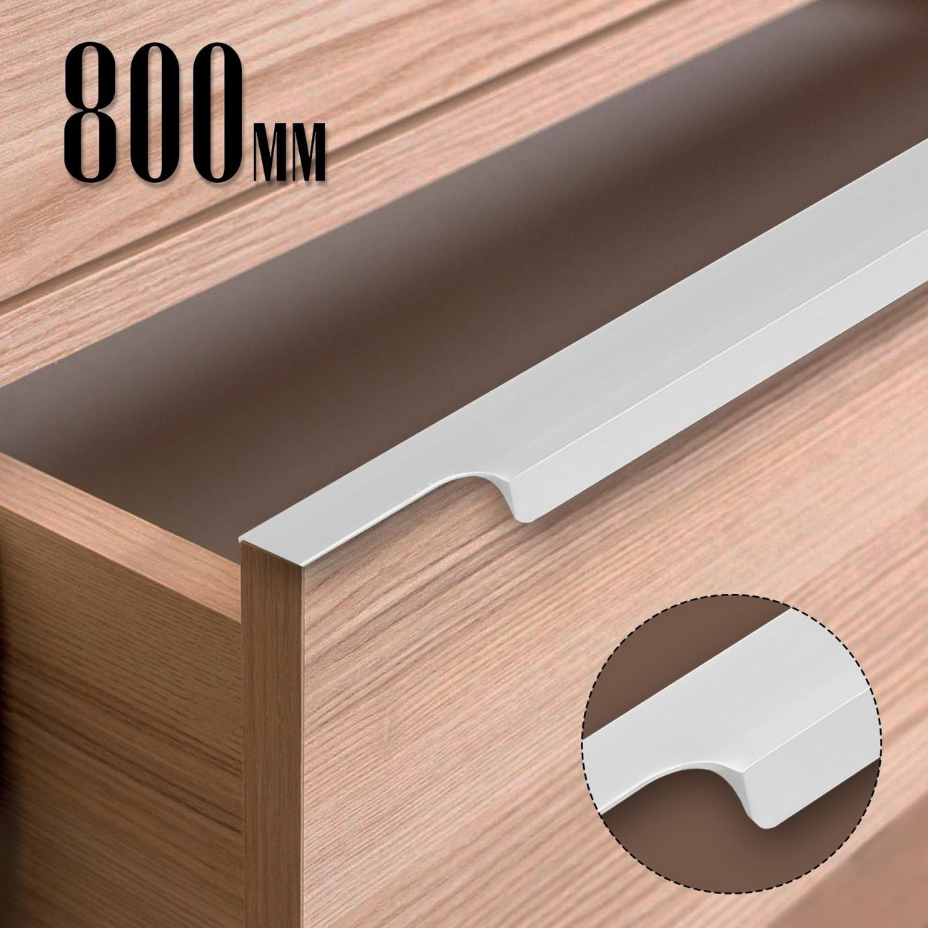 Ручка для мебели CAPPIO RP100SC 10788508 (4шт, матовый хром) — фото 2