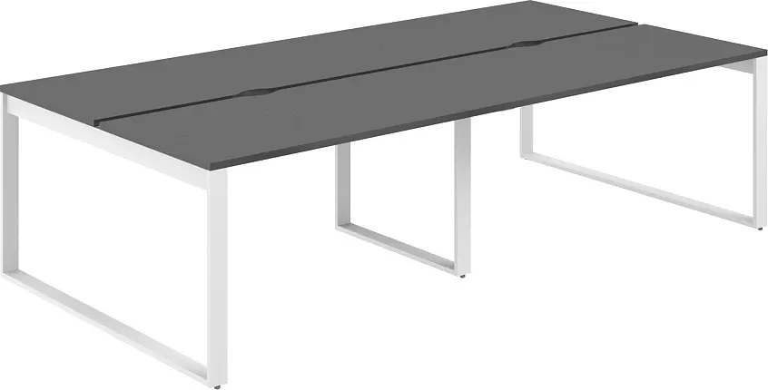Комплект письменных столов Norden 320х143.8х75 / AG.146.AN.V.72.WH (белый/антрацит)