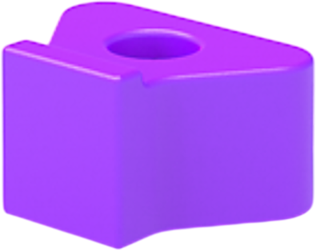 Заглушка мебельная БЕРКАНО Plug 230_013_22 (Deep Violet)