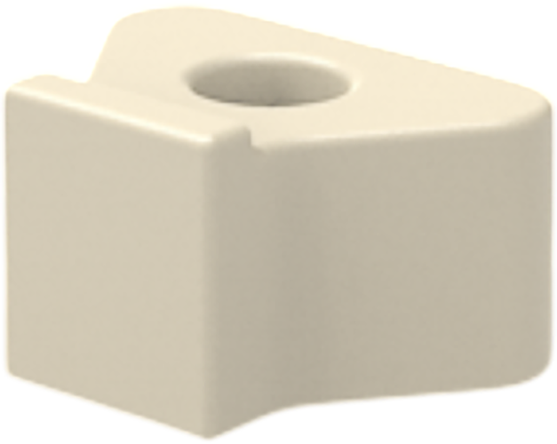 Заглушка мебельная БЕРКАНО Plug 230_013_12 (Bone Brown)