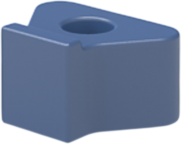 Заглушка мебельная БЕРКАНО Plug 230_013_17 (Wave Blue)