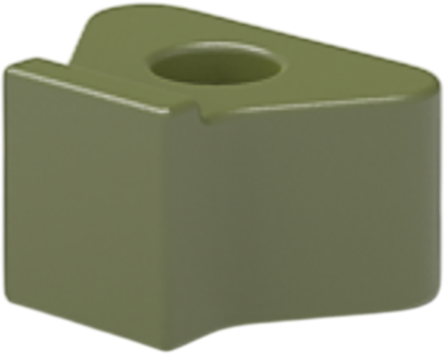 Заглушка мебельная БЕРКАНО Plug 230_013_23 (Olive green)