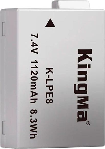 Аккумулятор для камеры Kingma LP-E8 с защитным кейсом / KM-LP-E8