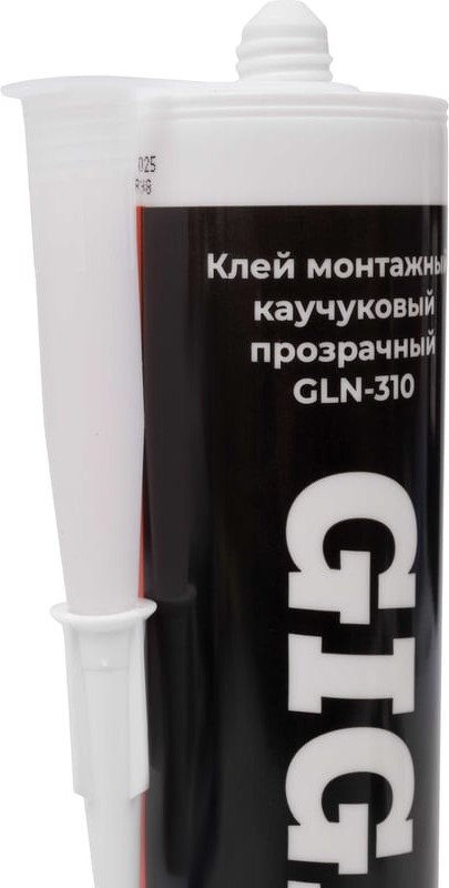 Клей Gigant Монтажный каучуковый / GLN-310 (прозрачный) — фото 3