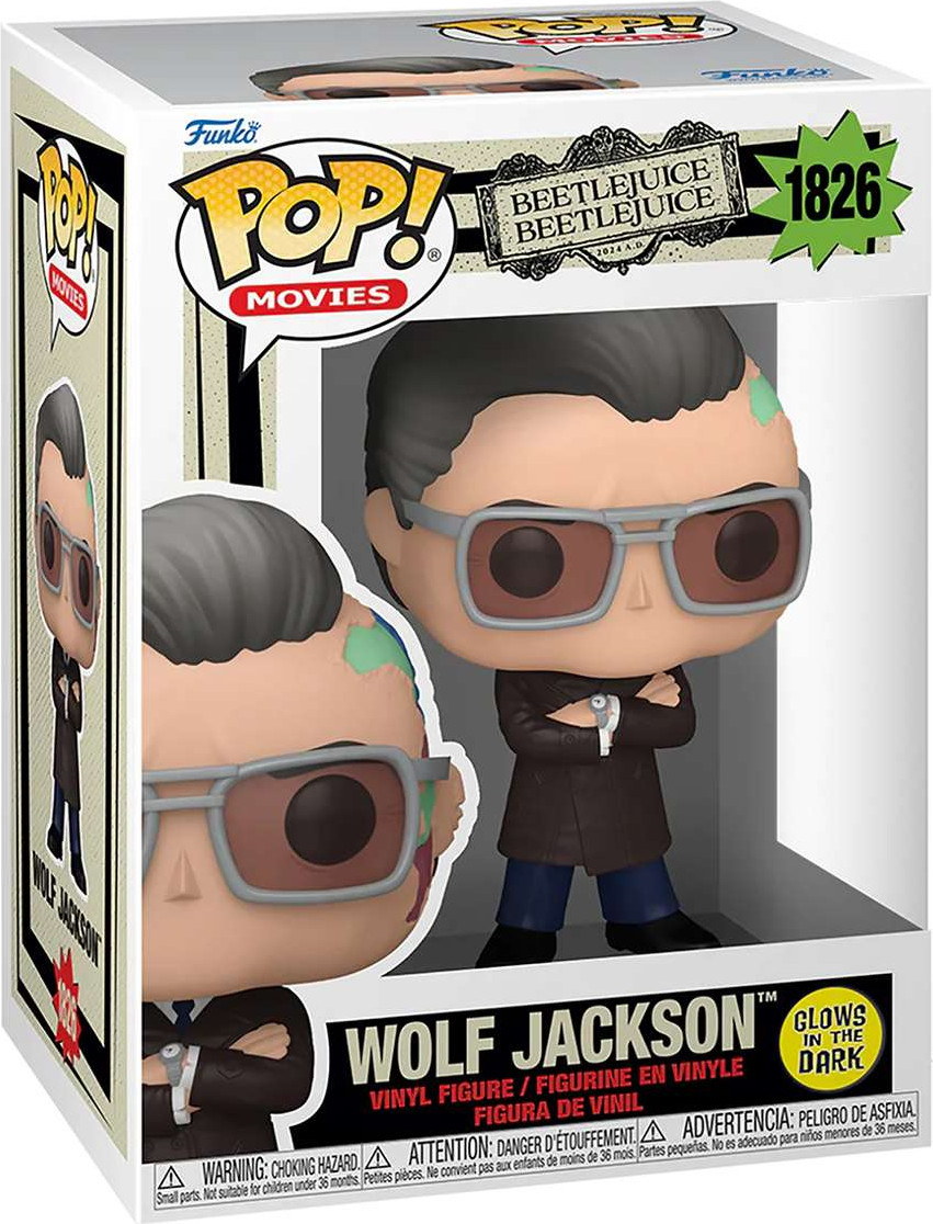 Фигурка коллекционная Funko POP! Movies. Beetlejuice 2 S2. Wolf Jackson GW / Fun86684 — фото 2