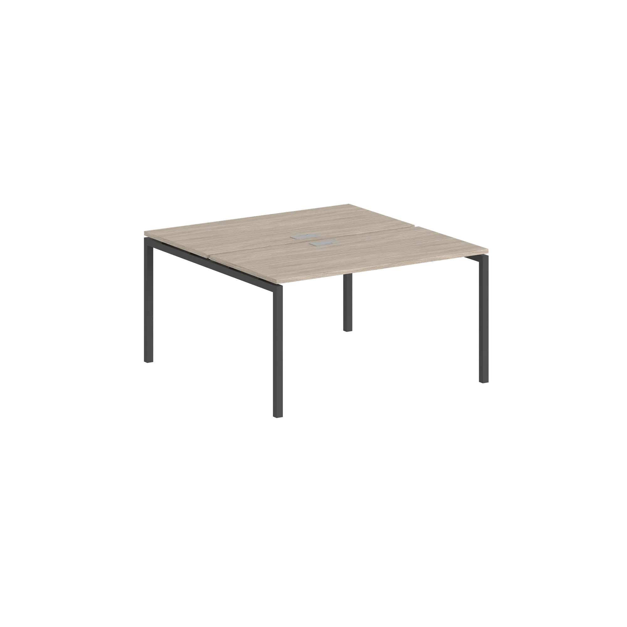 Комплект письменных столов Norden 120х163.8х75 / SG.247.OL.44.AN (антрацит/дуб светлый) — фото 2