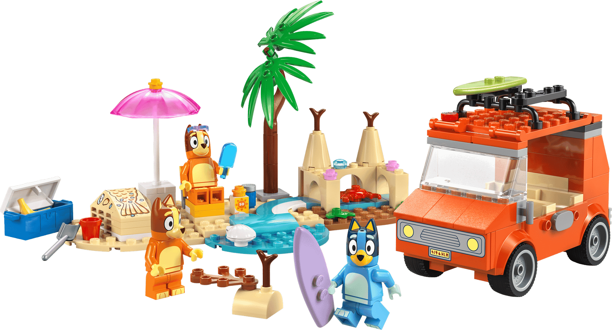 Конструктор Lego Duplo Пляжная прогулка в Bluey 11202 — фото 2