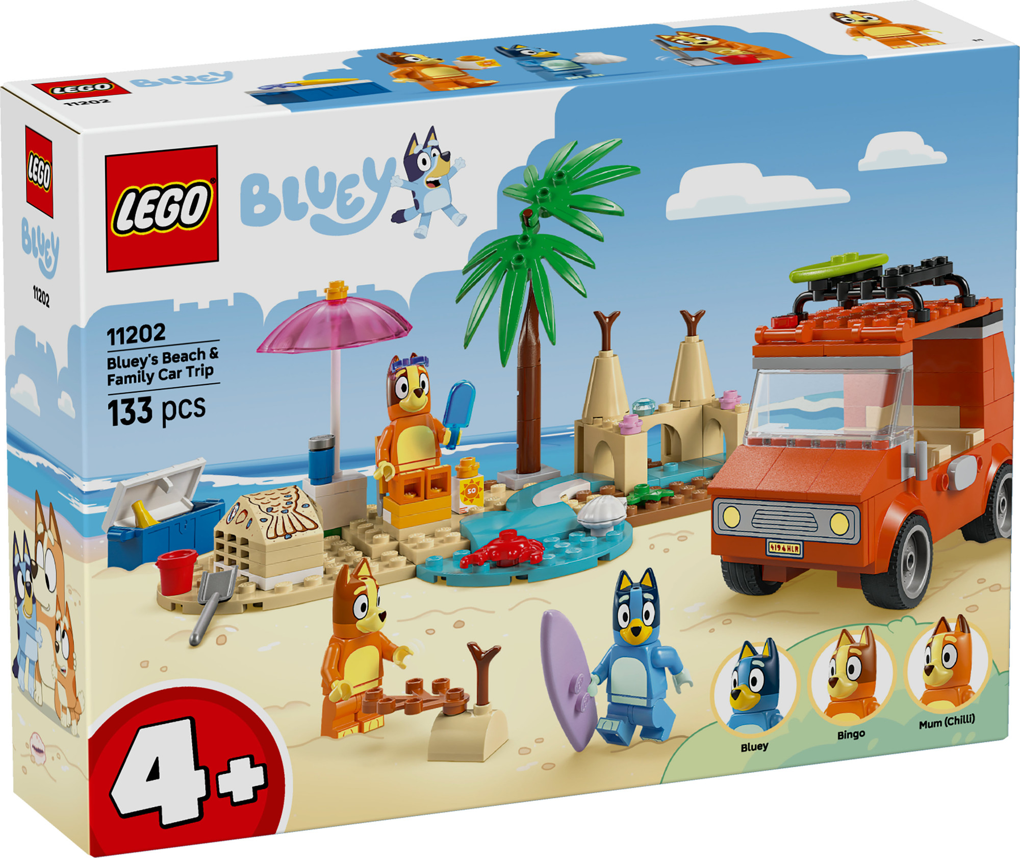 Конструктор Lego Duplo Пляжная прогулка в Bluey 11202