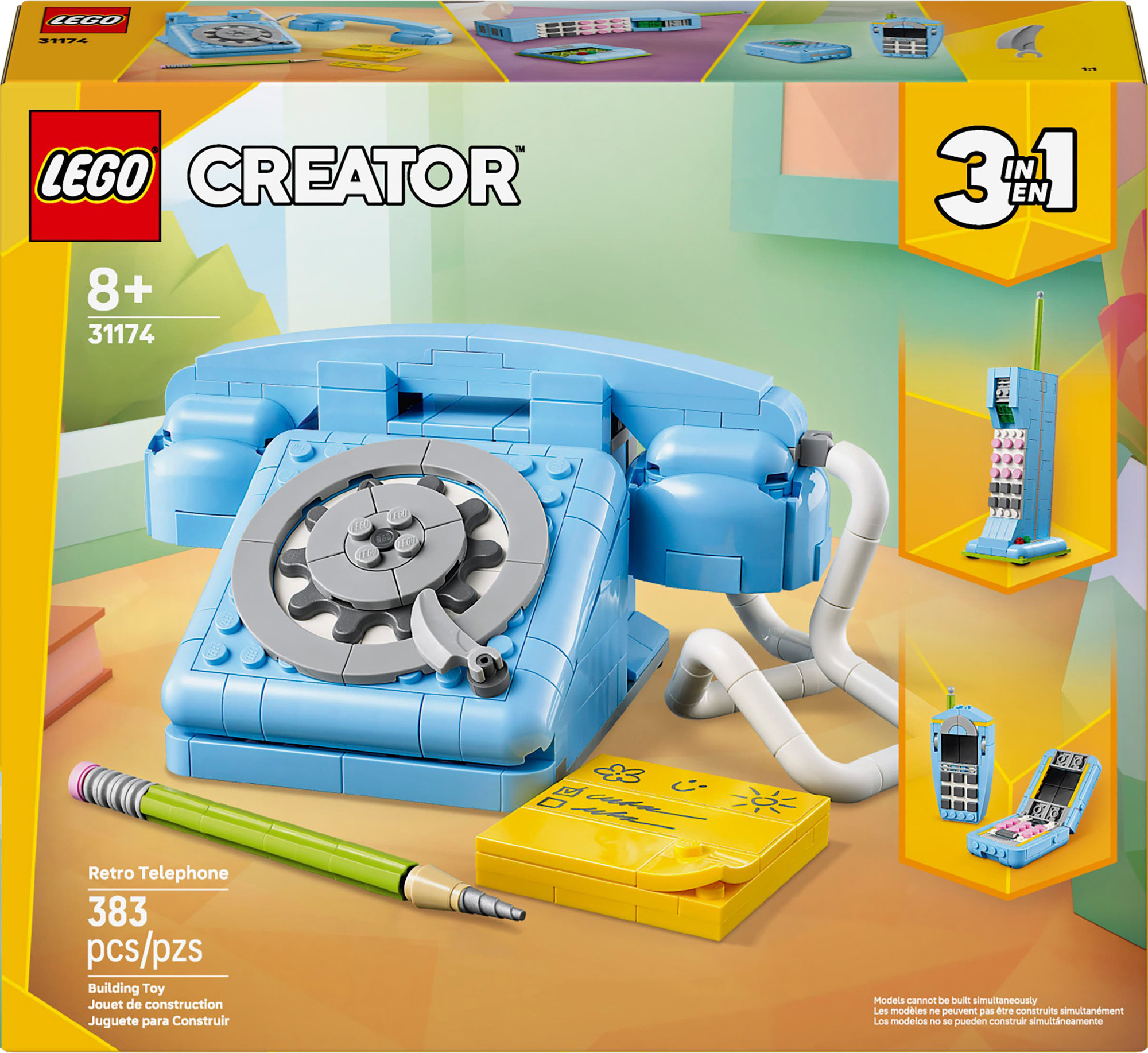 Конструктор Lego Creator Ретротелефон 31174