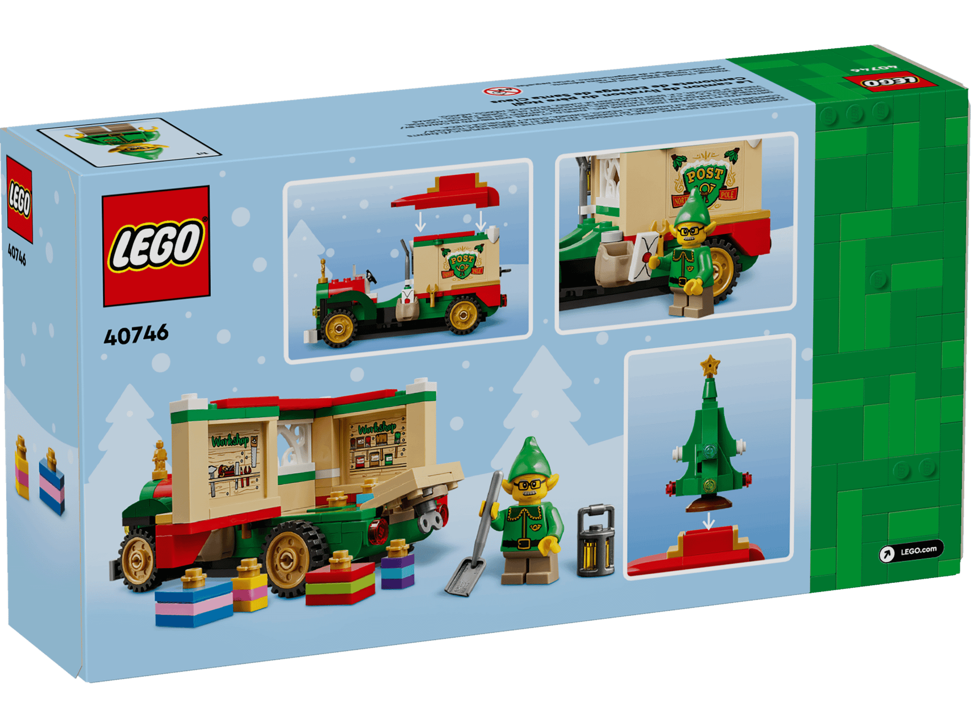 Конструктор Lego Seasons And Occasions Грузовик Санты 40746 — фото 3