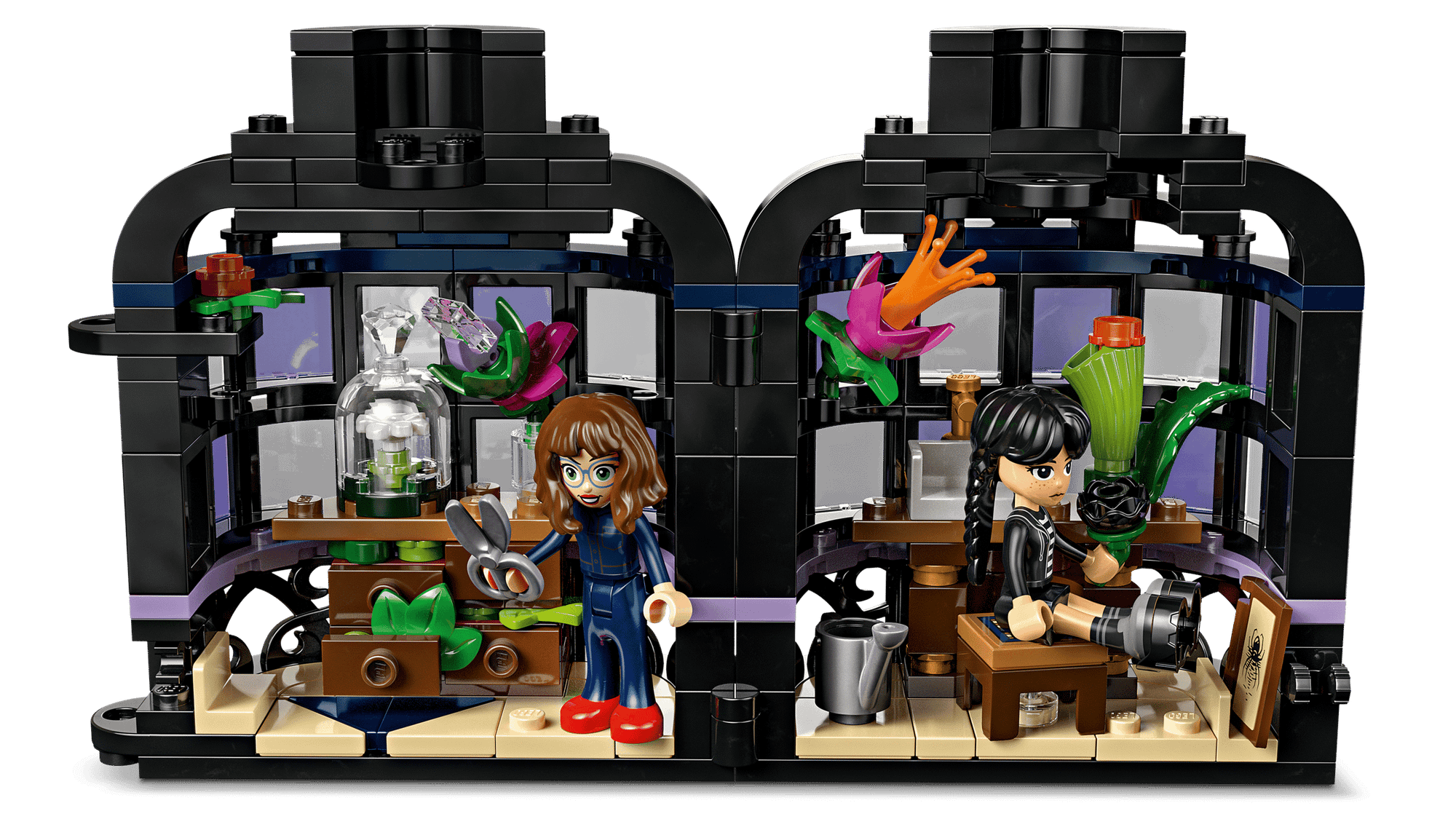 Конструктор Lego Wednesday Цветок черного георгина 76784 — фото 6