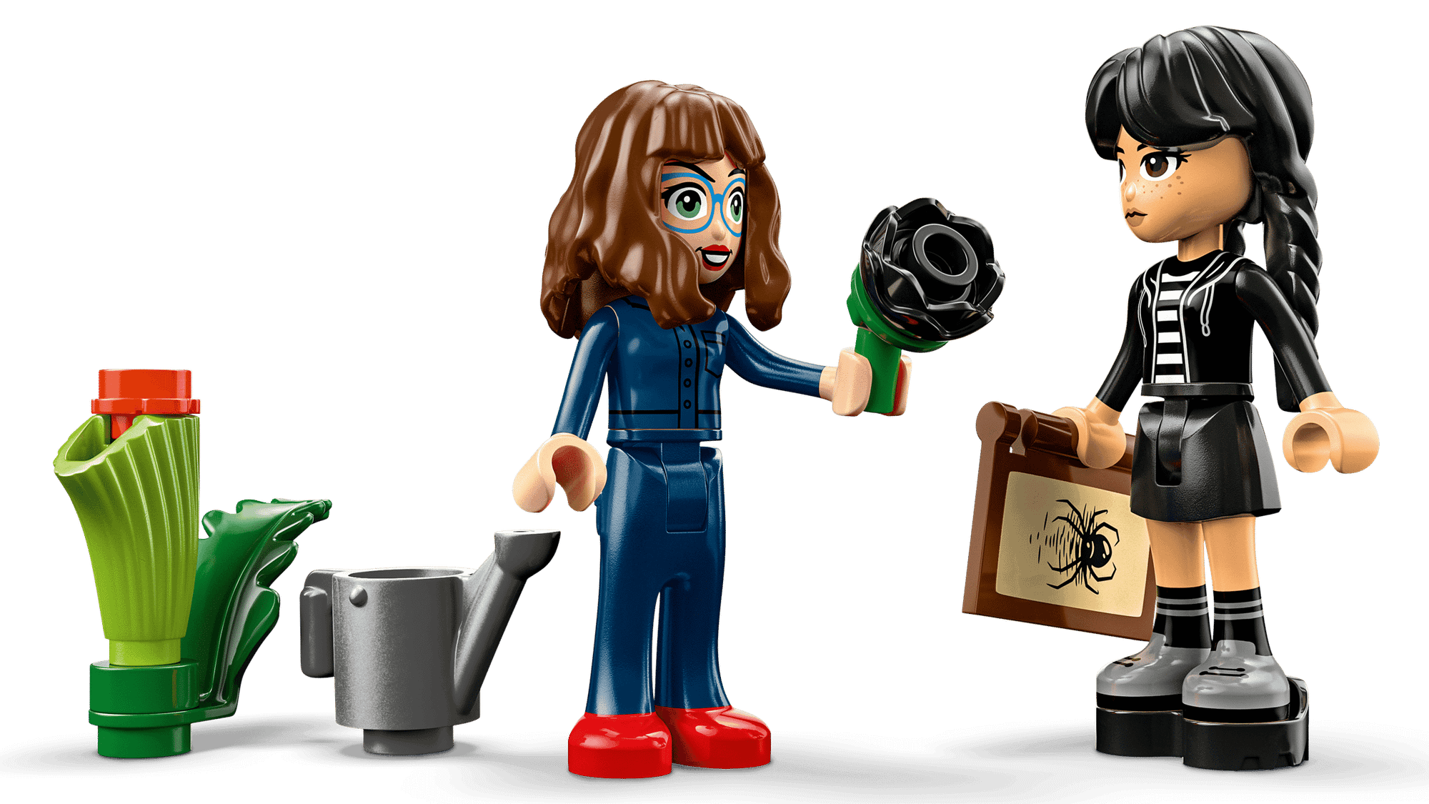 Конструктор Lego Wednesday Цветок черного георгина 76784 — фото 5