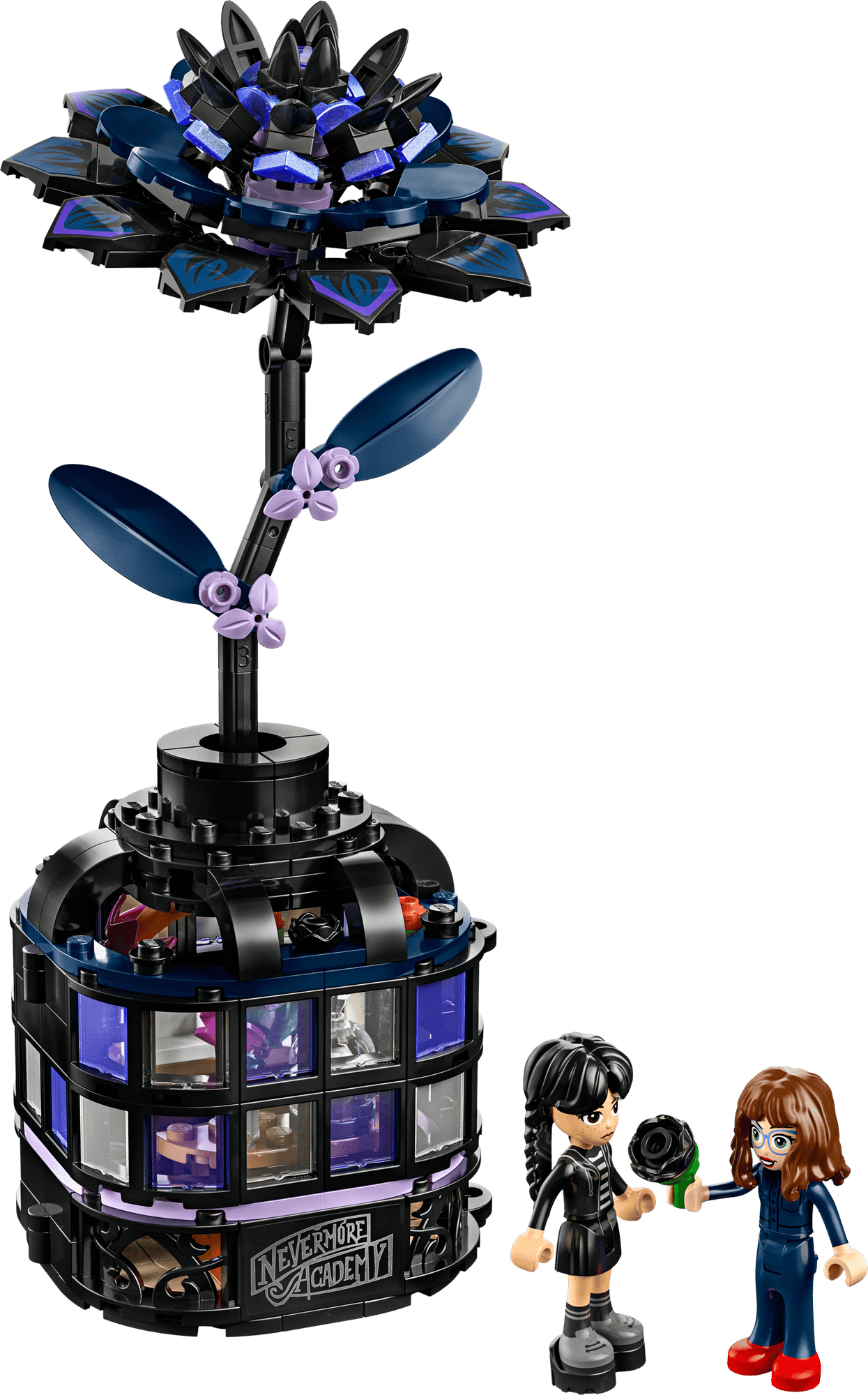 Конструктор Lego Wednesday Цветок черного георгина 76784 — фото 2