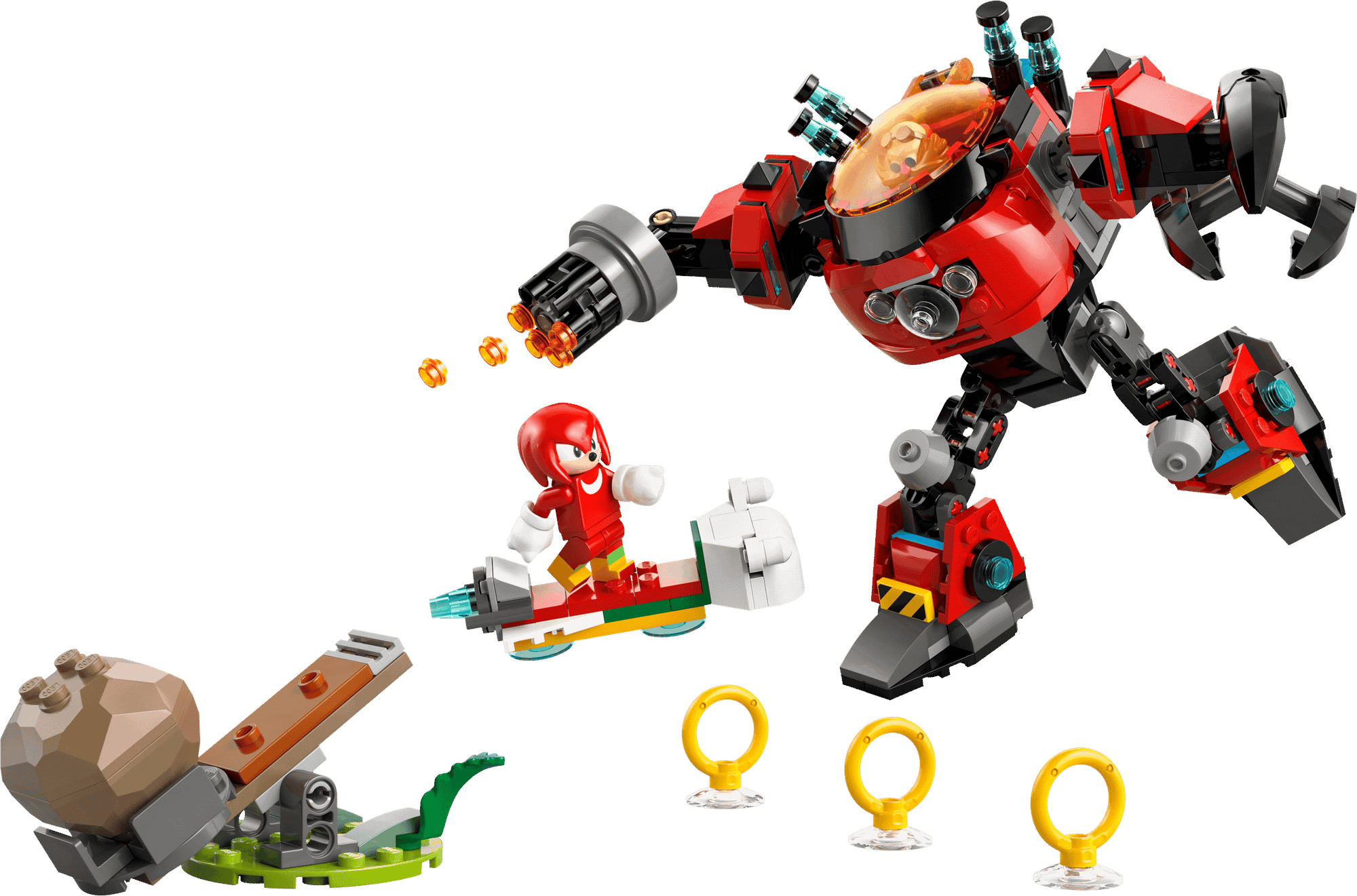 Конструктор Lego Sonic Наклз против меха-яйцедробилки Докто 77005 — фото 2