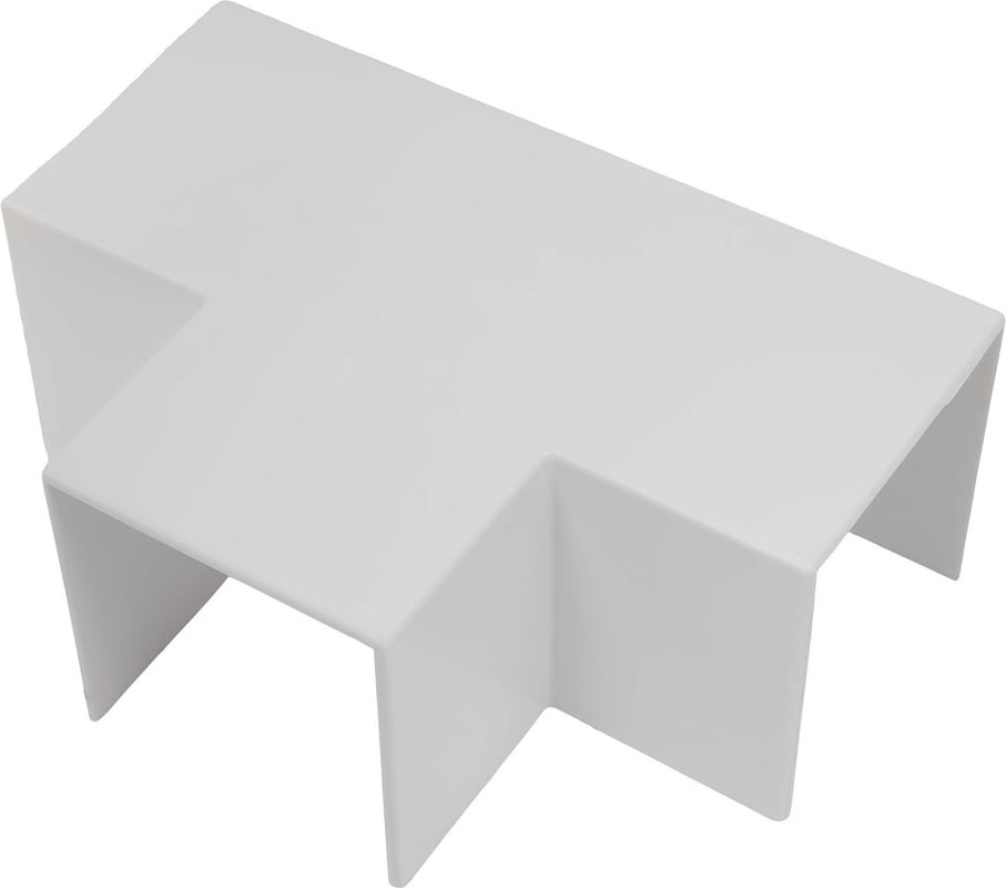 Угол плоский для кабель-канала Gigant Т-образный / 72409-4GI (4шт, белый)