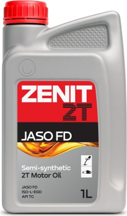 Моторное масло Zenit 2T JASO FD / 21600711 (1л)