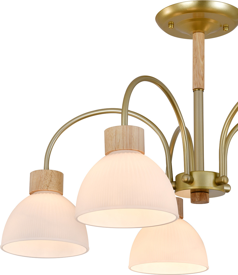 Люстра ESCADA 150005/5R / ES0000061 (Gold/Wood) — фото 2