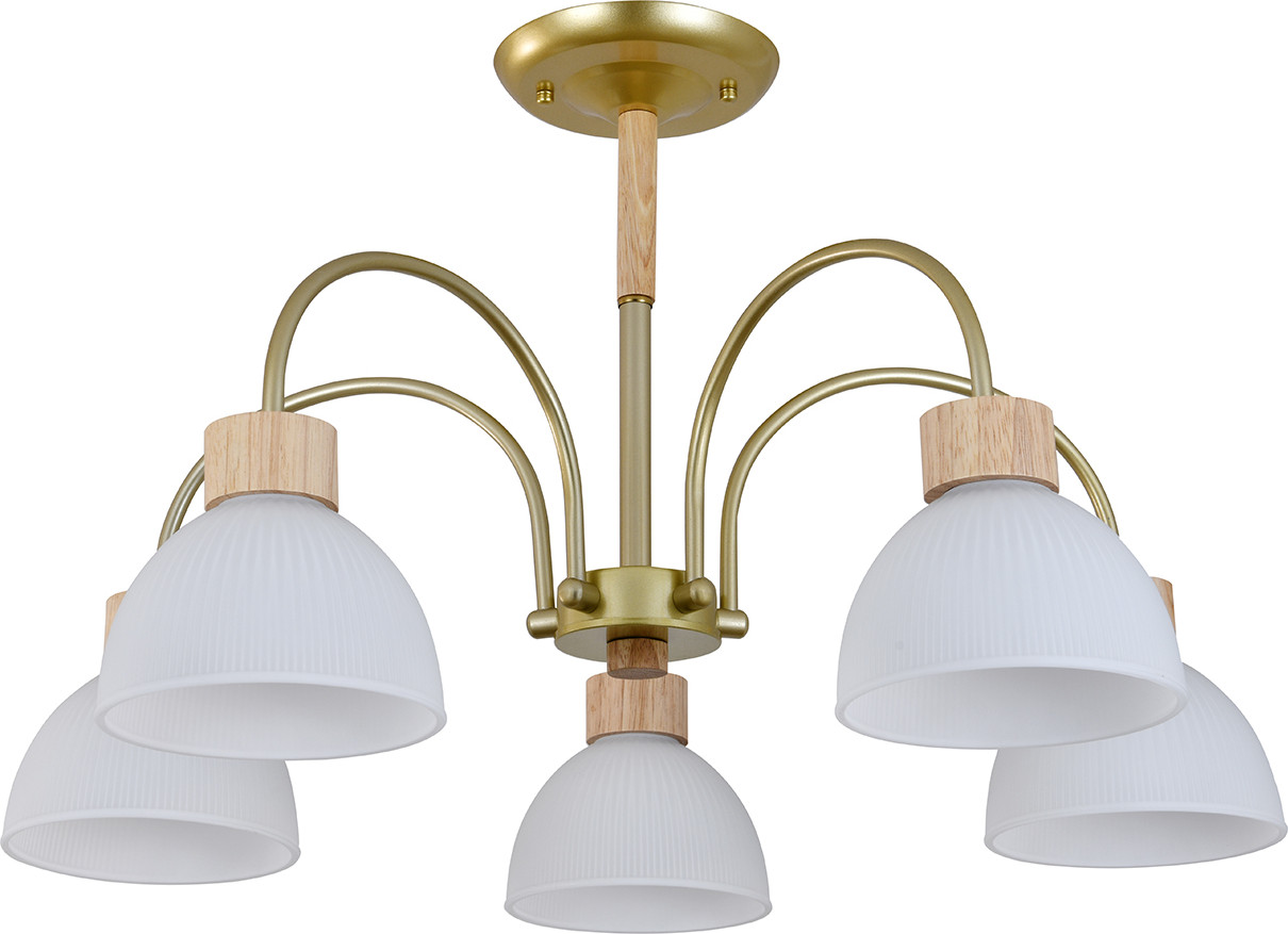 Люстра ESCADA 150005/5R / ES0000061 (Gold/Wood)