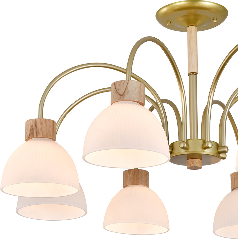 Люстра ESCADA 150005/8R / ES0000062 (Gold/Wood) — фото 3