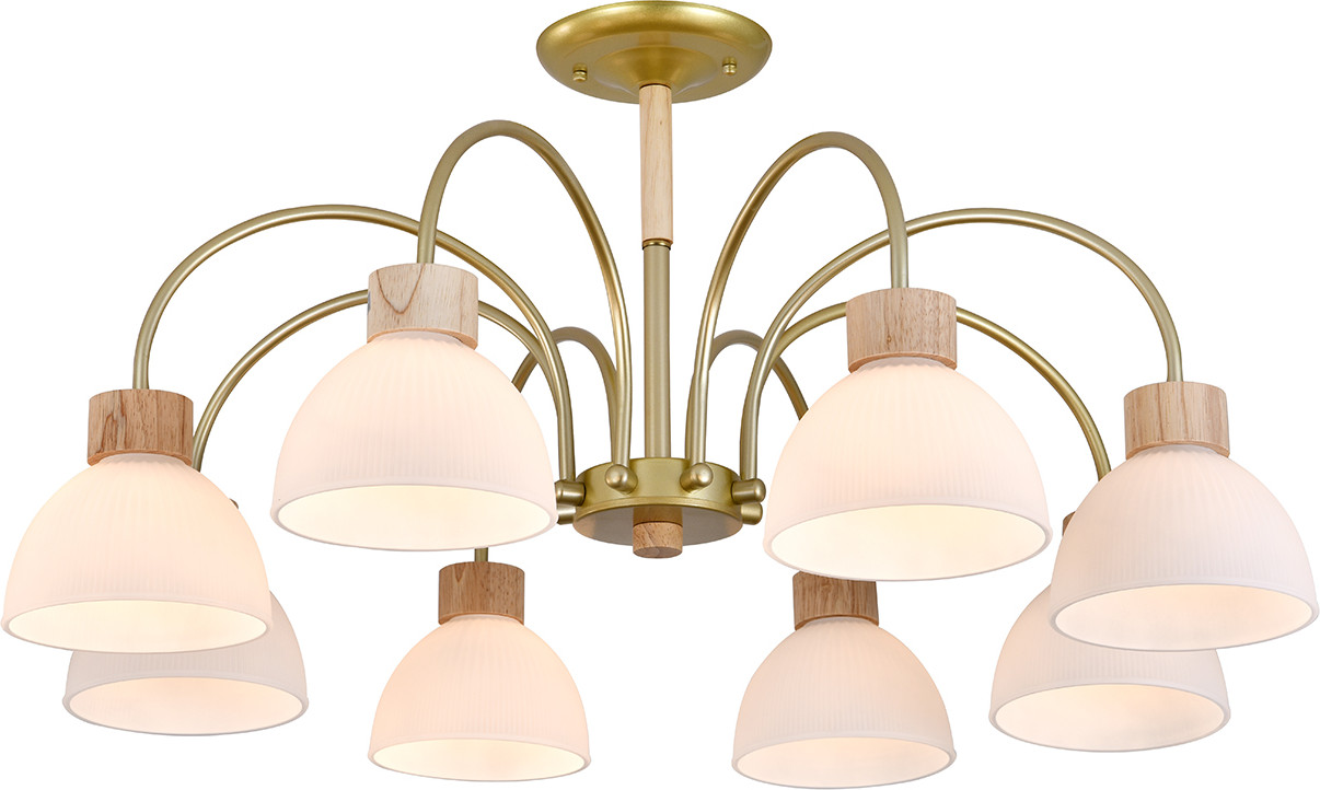 Люстра ESCADA 150005/8R / ES0000062 (Gold/Wood)