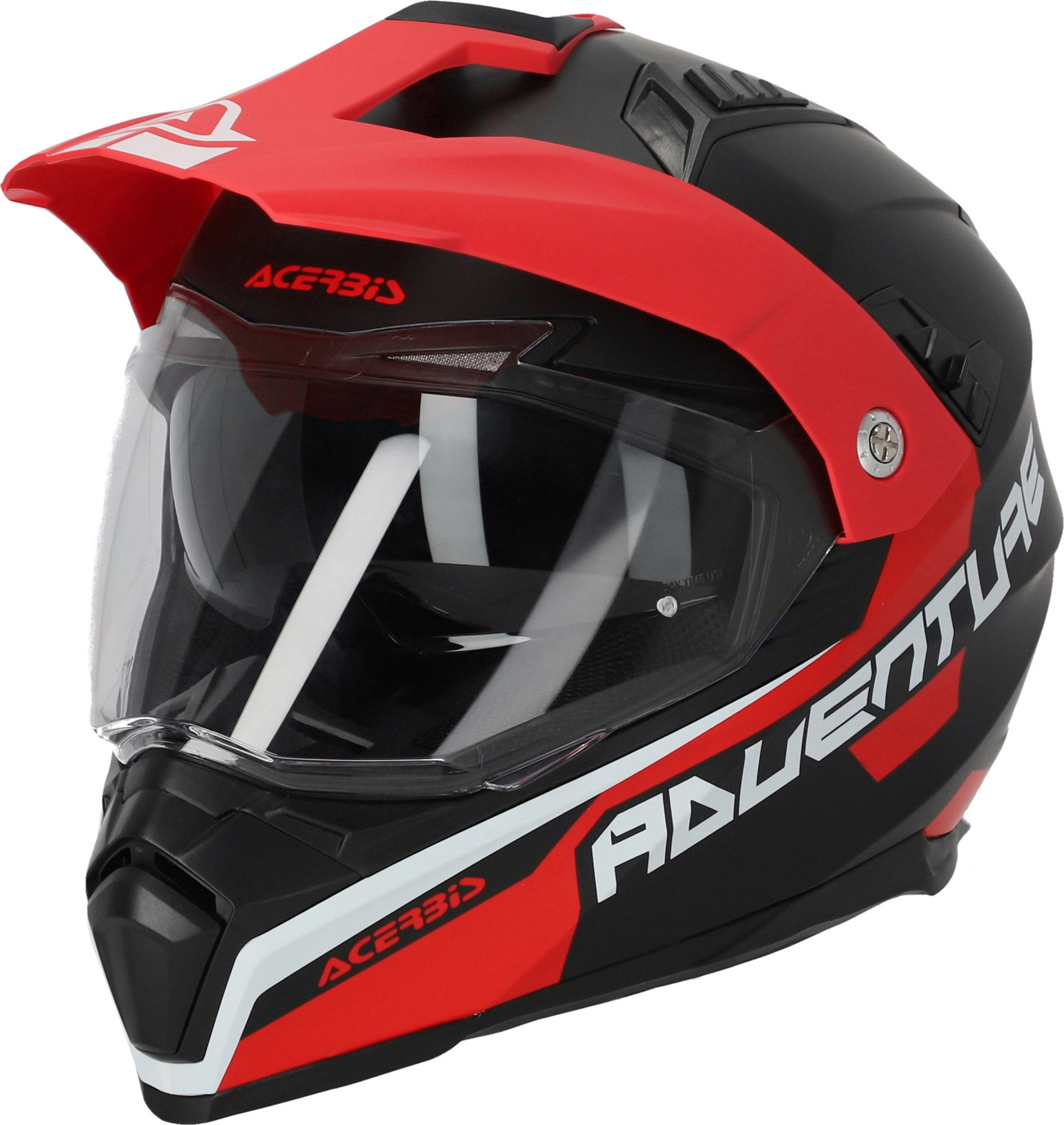 Мотошлем Acerbis Flip FS-606 22-06 / 0025107.295.061 (XS, серый/красный)