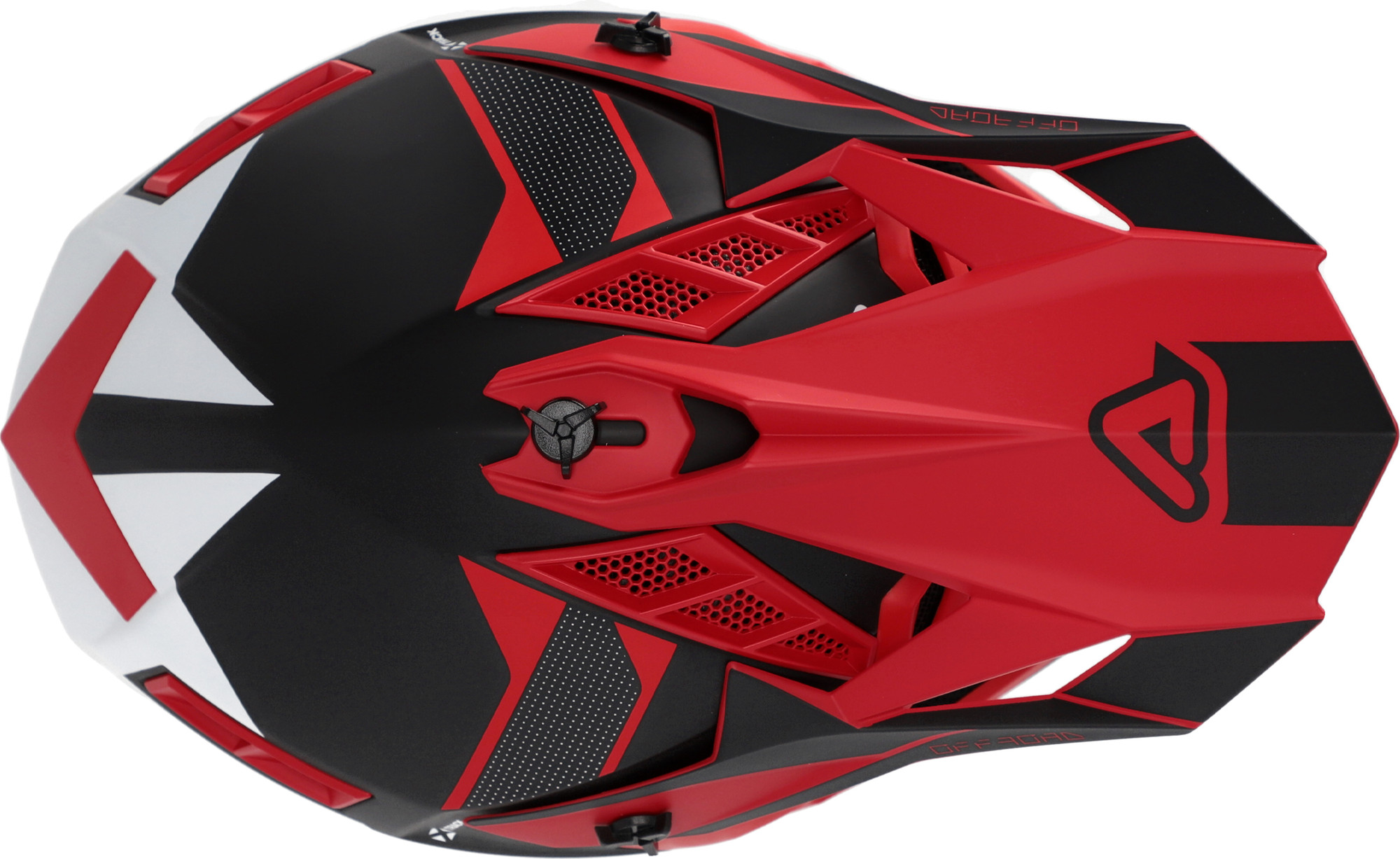 Мотошлем Acerbis X-Track 22-06 / 0025032.323.064 (M, черный/красный) — фото 6