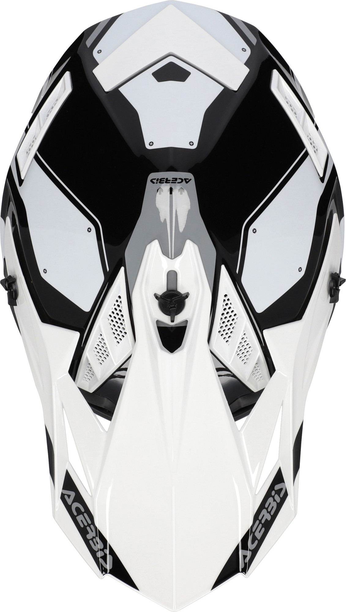 Мотошлем Acerbis X-Track 22-06 / 0025032.726.064 (M, черный/белый 2) — фото 6