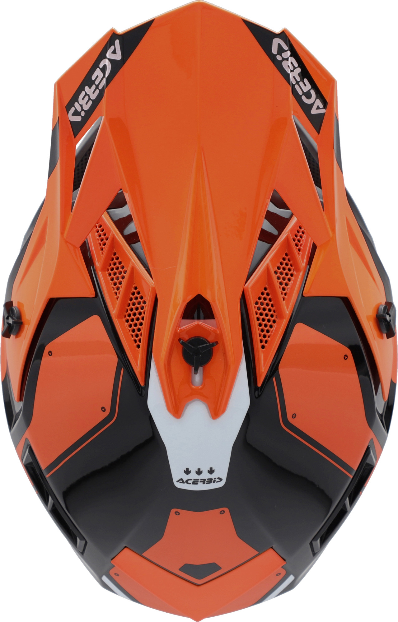 Мотошлем Acerbis X-Track 22-06 / 0025032.209.068 (XL, оранжевый/черный) — фото 5