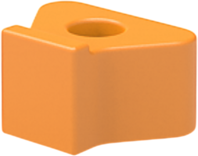 Заглушка мебельная БЕРКАНО Plug 230_013_18 (Orange)