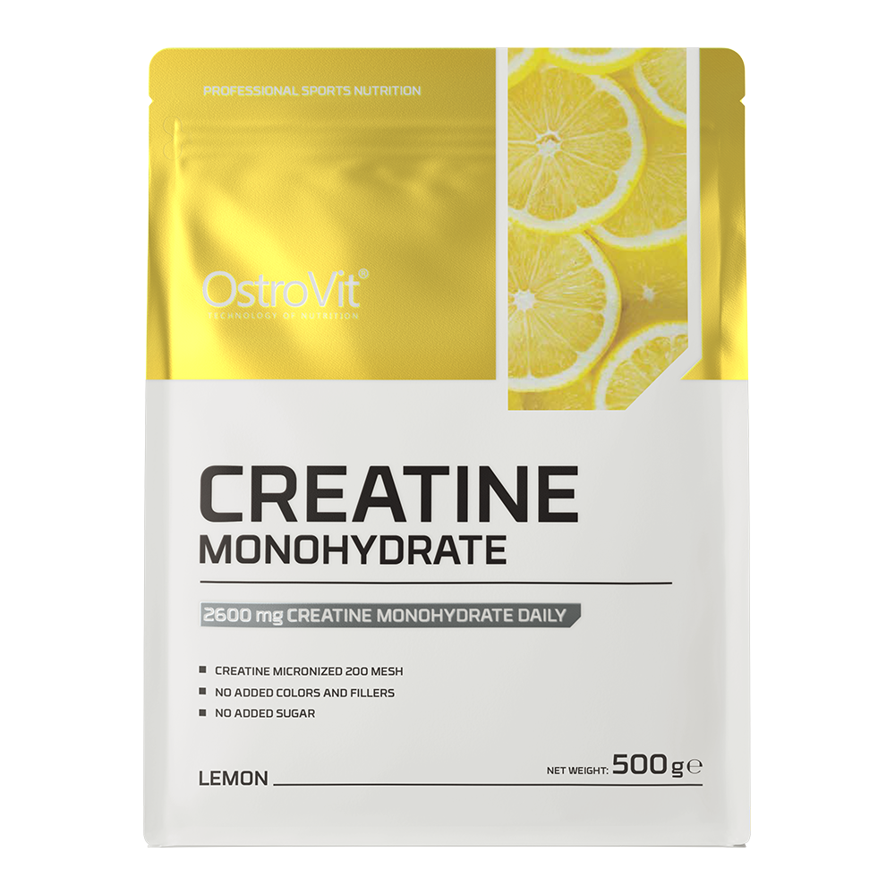 Креатин OstroVit Monohydrate (500г, лимон) — фото 2