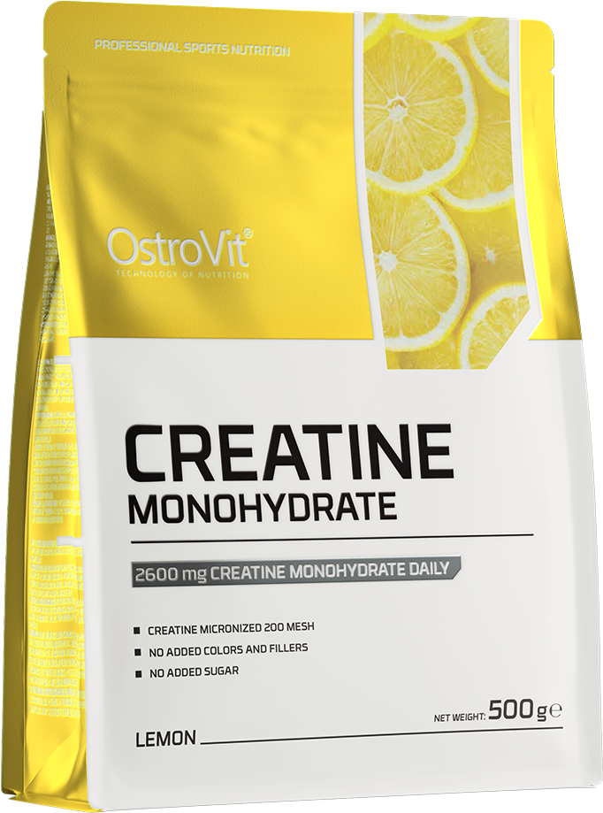 Креатин OstroVit Monohydrate (500г, лимон)