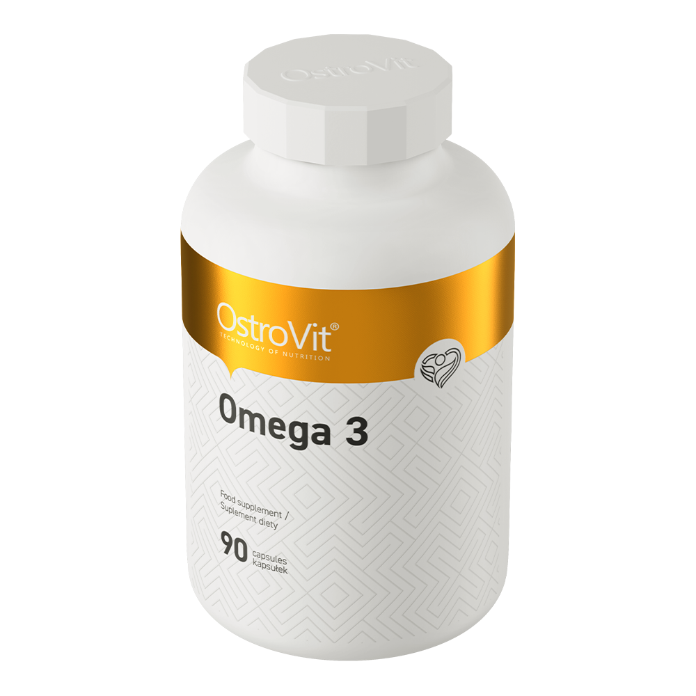 Жирные кислоты OstroVit Omega-3 (90 капсул) — фото 2