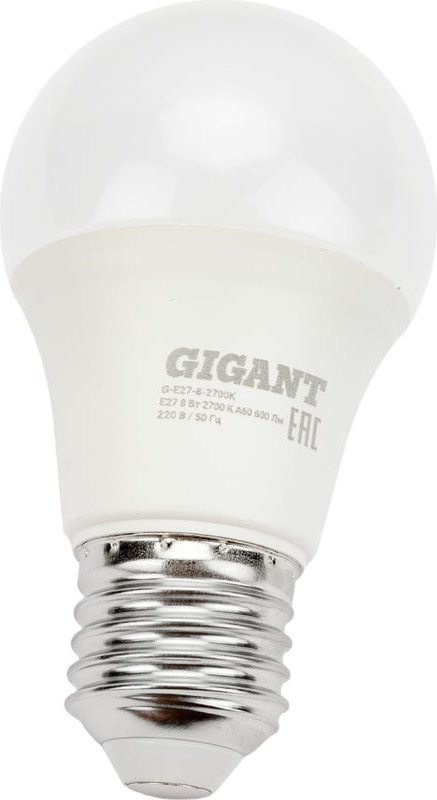 Лампа Gigant G-E27-8-2700K