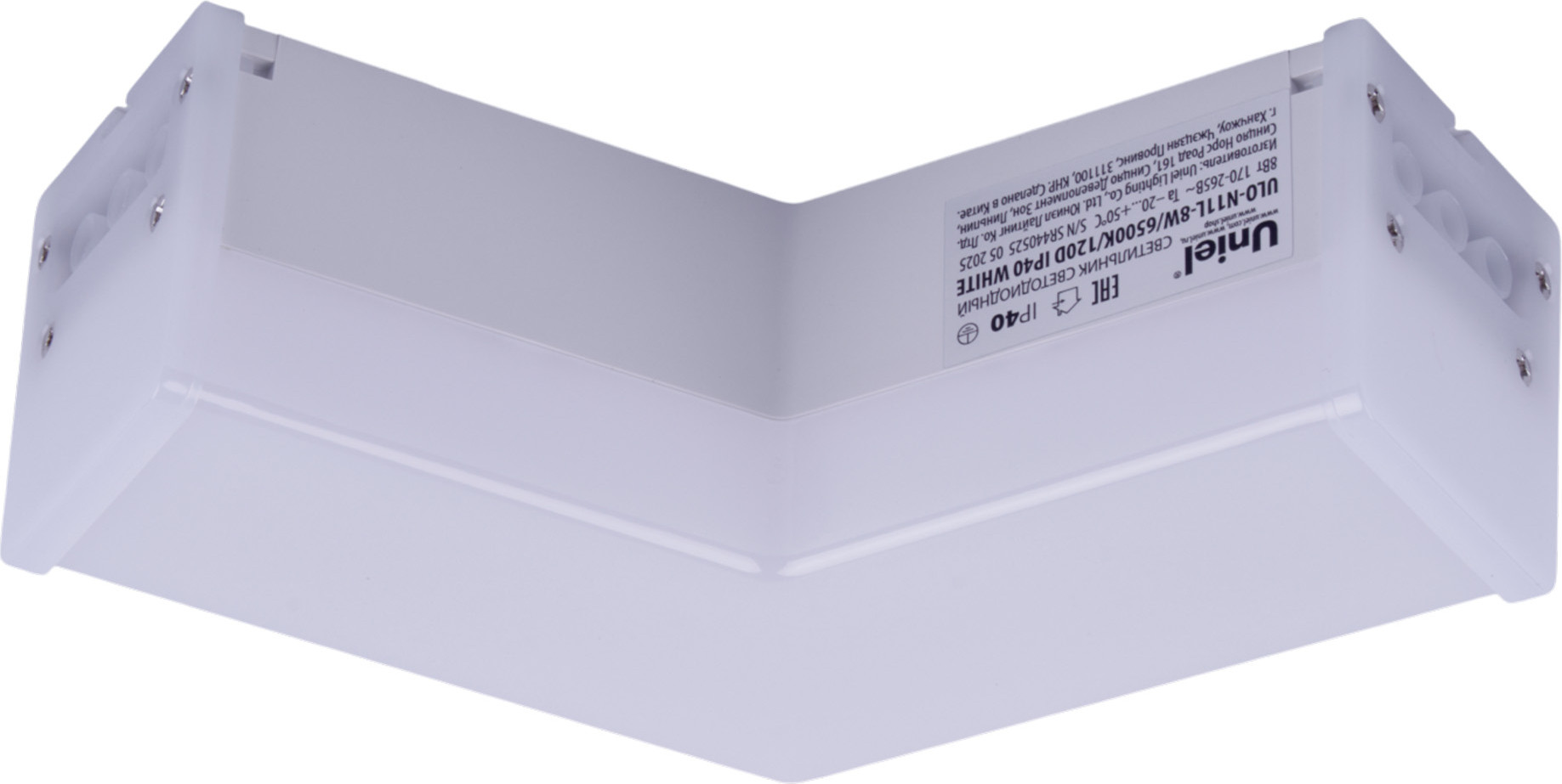 Светильник линейный Uniel ULO-N11L-8W/6500K/120D IP40 / UL-00013276 — фото 4