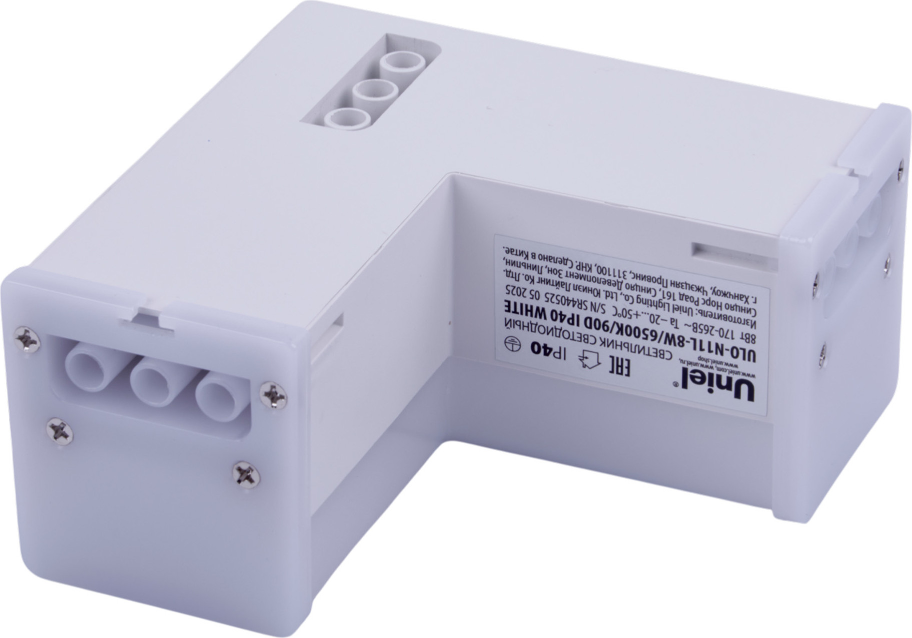 Светильник линейный Uniel ULO-N11L-8W/6500K/90D IP40 / UL-00013272 — фото 2